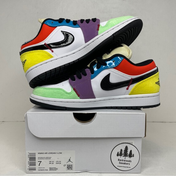 Nike Air Jordan 1 Retro Low WMNS SE “Lightbulb” 2022 - Picture 3 of 4
